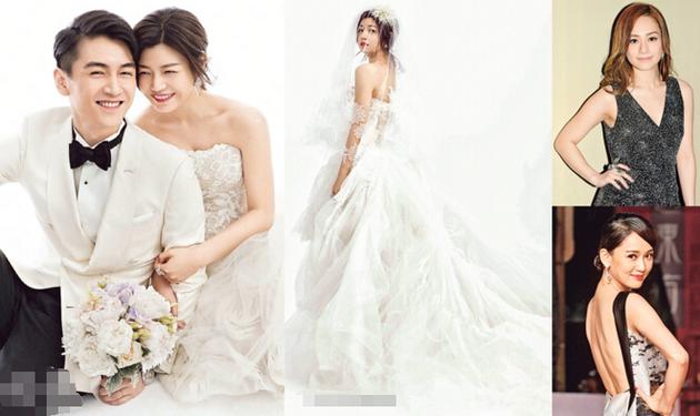 陳曉與陳妍希今天舉行婚禮，展開人生新一頁。