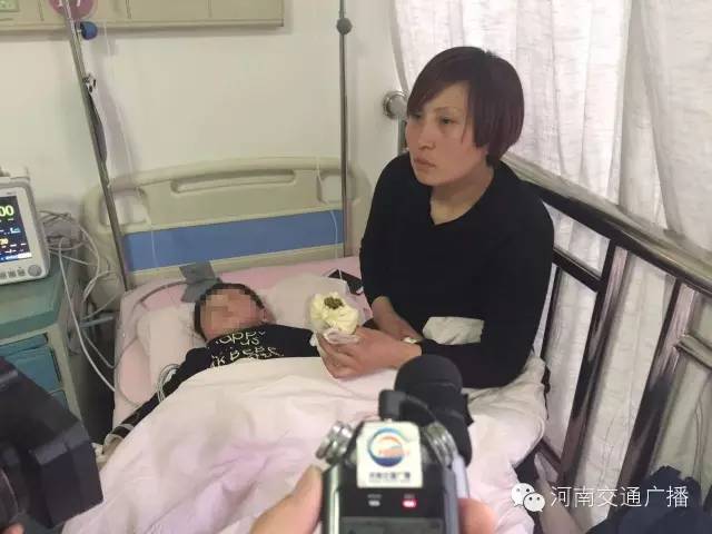 小浩天的母親通過河南交通廣播向所有幫助他們的人表達了感謝！