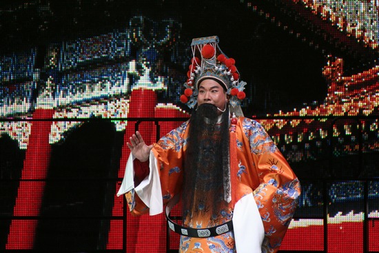 河南省豫劇二團(tuán)演員、唐派再傳弟子郭志誠(chéng)演唱唐派名劇《金殿風(fēng)云》