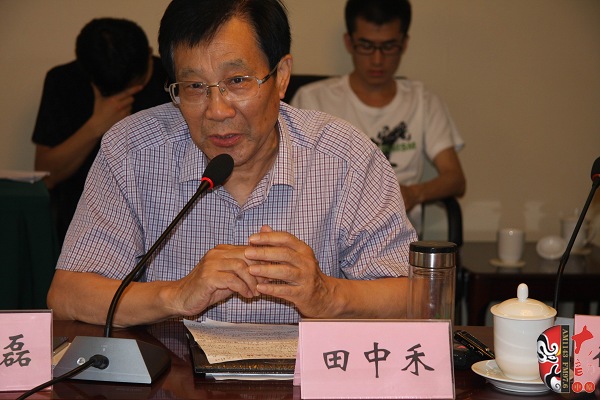 原文聯(lián)主席、作家協(xié)會主席田中禾