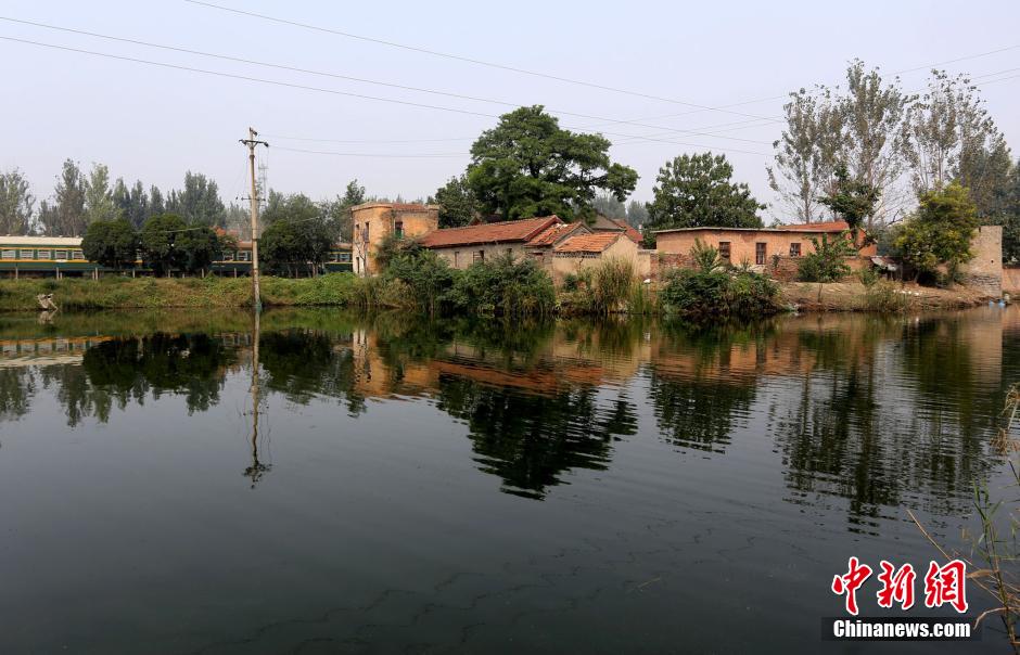河南中牟發(fā)現(xiàn)侵華日軍建軍用火車(chē)站 炮樓壕溝壁壘森嚴(yán)