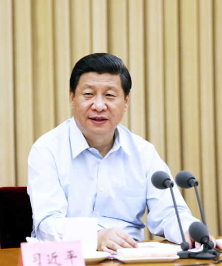 6月28日，中共中央總書記、國(guó)家主席、中央軍委主席習(xí)近平在全國(guó)組織工作會(huì)議上發(fā)表重要講話。新華社記者 鞠鵬 攝