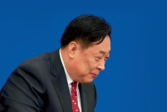張力軍從環(huán)保部副部長任上退休兩年多后，被中紀(jì)委宣布接受組織調(diào)查。資料圖