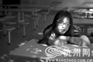 　筆試面試都過了最終沒被錄取，讓胡格格非常失落。 記者 陳中秋 攝