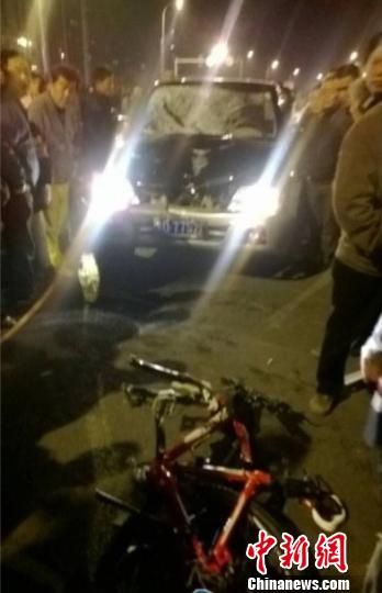 常州城管執(zhí)法車撞死學生交警稱肇事人未逃逸（圖）