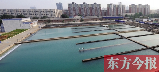 11月8日，鄭州柿園水廠，階梯水價(jià)近日成為熱議的話題