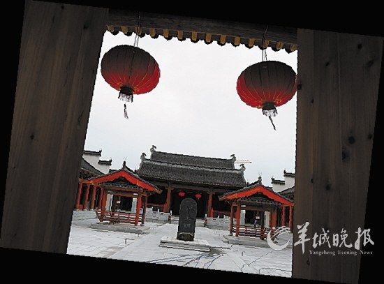 歙縣徽州府衙正堂，還原徽州古城舊貌的標志 李健 攝