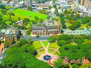 　　悉尼海德公園。