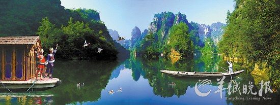 　　寶峰湖集山水于一體,融民俗風(fēng)情于一身。
