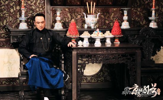 吳鎮(zhèn)宇飾演的霍家大少爺，正為二弟冥婚一事焦頭爛額