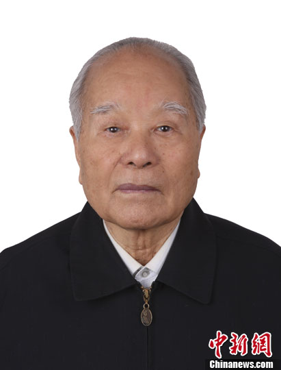 圖為程開甲院士資料照片。（國家科技獎勵辦供圖）中新社發(fā)