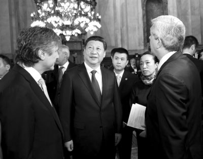 　會見阿根廷議長。