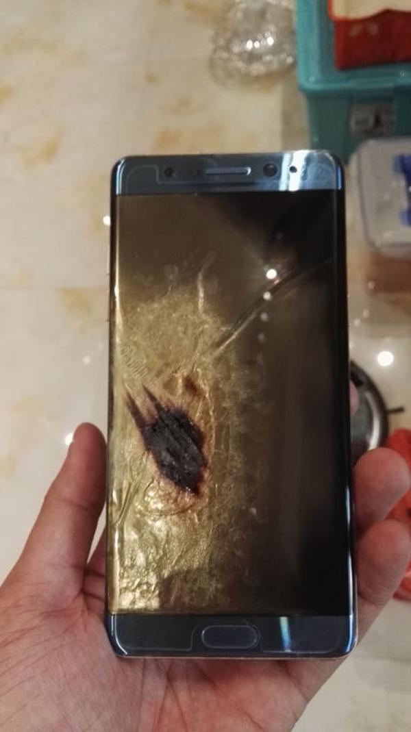 國(guó)行版三星Note 7也炸了？京東確認(rèn)這個(gè)訂單是真的