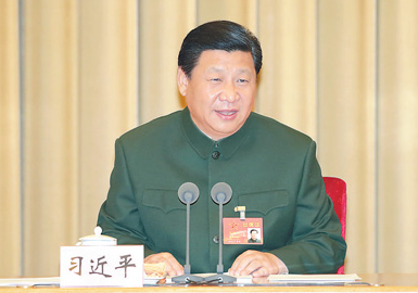 中央軍委改革工作會議11月24日至26日在京舉行。中共中央總書記、國家主席、中央軍委主席、中央軍委深化國防和軍隊(duì)改革領(lǐng)導(dǎo)小組組長習(xí)近平出席會議并發(fā)表重要講話。 新華社記者 李剛攝
