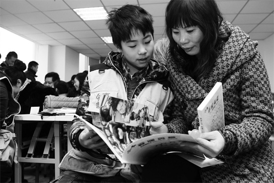 昨日的分享交流會上，孩子們的成長經(jīng)歷都被印成了小冊子