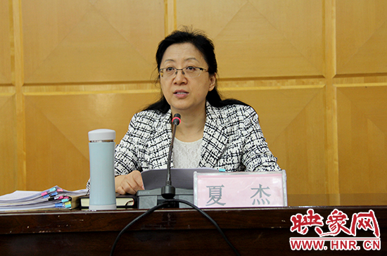 河南省委常委、組織部部長(zhǎng)夏杰