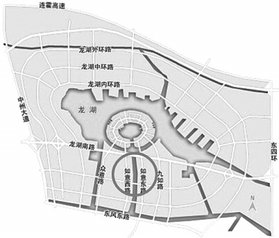 鄭州龍湖區(qū)域6塊商業(yè)用地拍賣遇冷，全部以起始價(jià)成交最貴的一塊不過888.09萬/畝，僅為8月龍湖“地