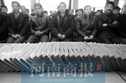 打擊拖欠農(nóng)民工工資，鄭州今年又出狠招（資料圖）河南商報記者 王春勝/攝