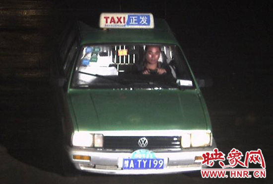 肇事嫌疑車輛及司機照片。