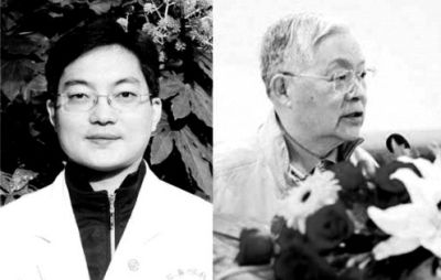 王宇澄(左)曾是王正敏的學(xué)生與親密助手，他認(rèn)為自己在導(dǎo)師評選院士過程中立下汗馬功勞，卻未獲回報(bào)。師徒最終反目。