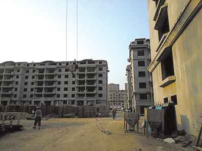 　適園雅居小區(qū)，已建起13棟住宅樓。