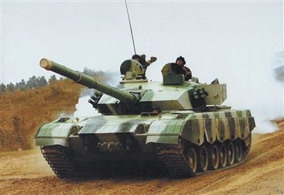 陸軍99改主戰(zhàn)坦克。