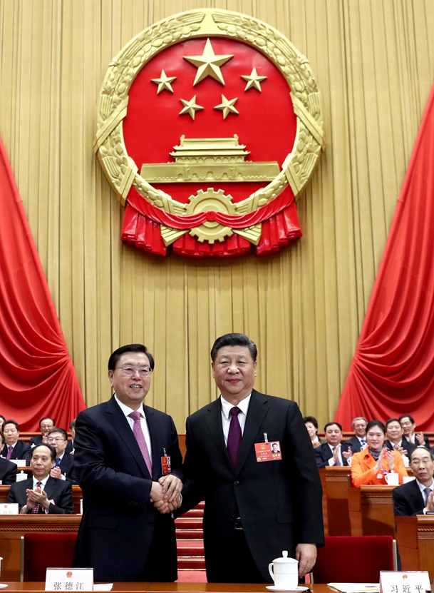 習近平當選國家主席、中央軍委主席