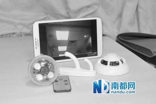 香港民建聯(lián)從市面購(gòu)買(mǎi)到的偷拍儀器。