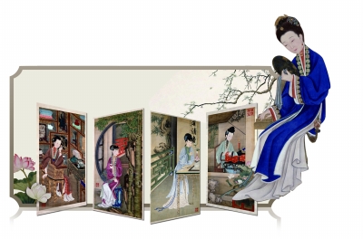 "故宮淘寶"推動圖版美人畫 雍正的女神"動"起來