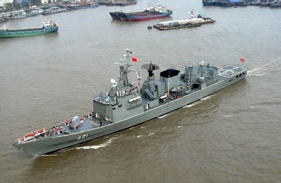資料圖：中國為泰國建造的納萊頌恩級護(hù)衛(wèi)艦。