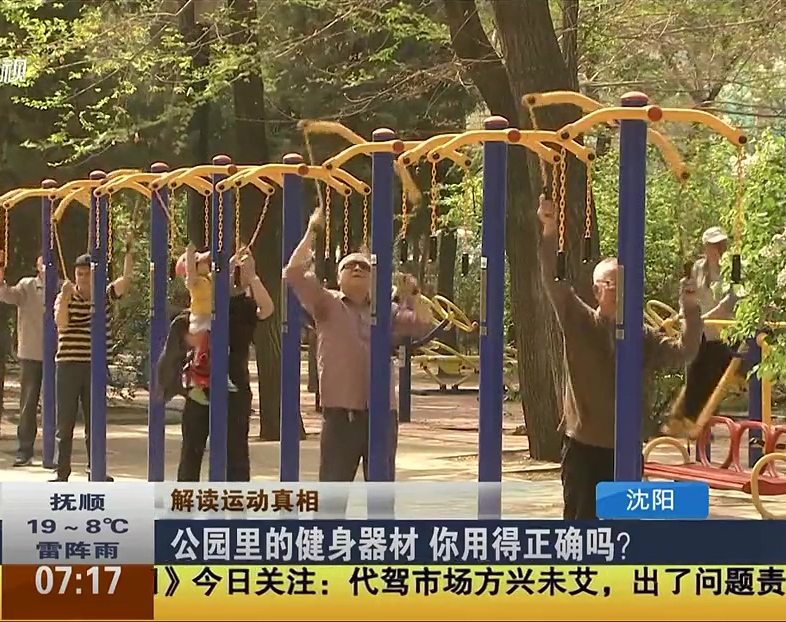 公園里的健身器材 你用得正確嗎？